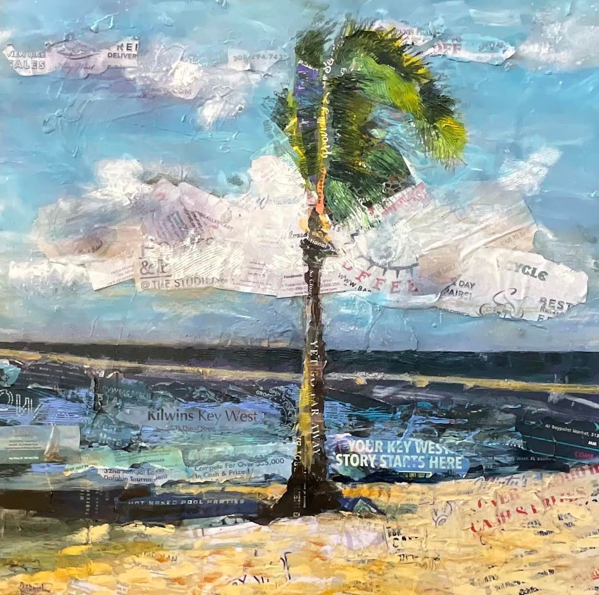 Carole Faye - So Close Yet So Far   24 x 24 in.