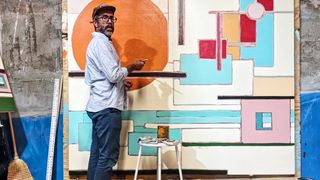 IN CONVERSATION WITH….Billy Kearins  Wednesday October 15th at Jag Gallery (events). Photo by Billy Kearins - Writing A Novel (in progress) 77 x 90 in.