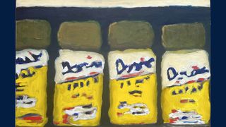 IMAGES FROM EVERYDAY LIFE  - THE ART OF THE QUOTIDIAN OPENS AT JAG GALLERY FEB 18th (galleries). Photo by Brendan O’Connell - Dominos   oil on panel 