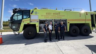 Key West International Airport Welcomes New $1.5 Million ARFF Fire Truck to Bolster Emergency Response (Best of Key West)